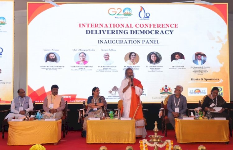 GRAAM conducts G20 International Conference on Delivering Democracy